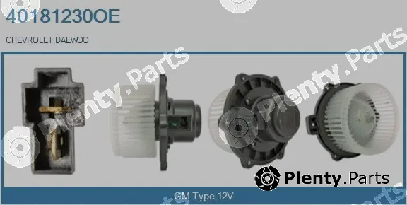 Real 40181230OE — Interior Blower