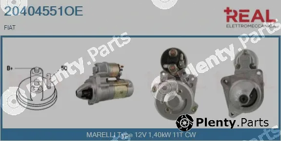 Real 20404551OE — Starter