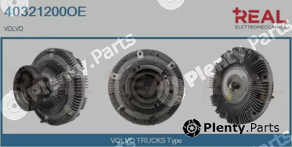 Real 40321200OE — Clutch, radiator fan