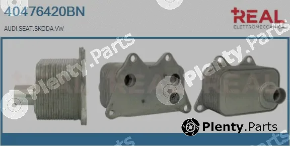 Real 40476420BN — Oil Cooler, engine oil