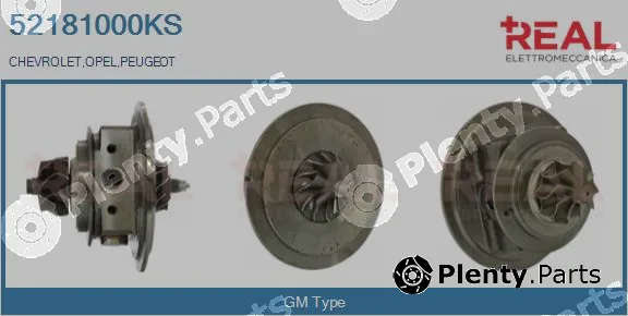 Real 52181000KS — Core assembly, turbocharger