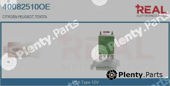 Real 40082510OE — Resistor, interior blower