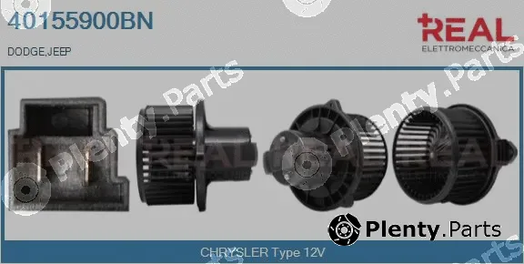 Real 40155900BN — Interior Blower