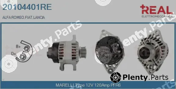 Real 20104401RE — Alternator