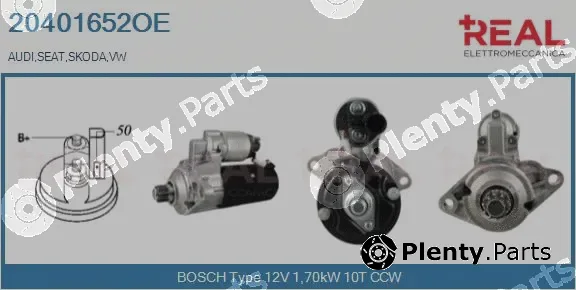 Real 20401652OE — Starter