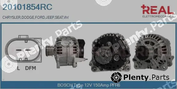 Real 20101854RC — Alternator