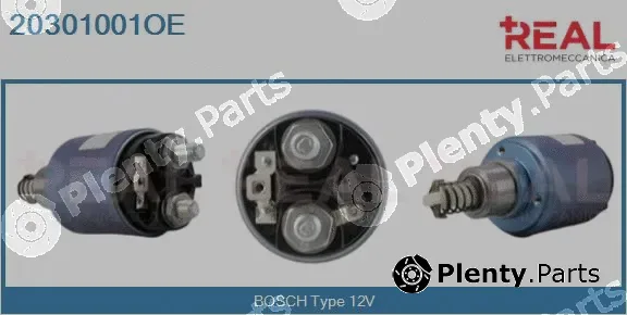 Real 20301001OE — Solenoid Switch, starter