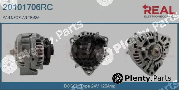 Real 20101706RC — Alternator