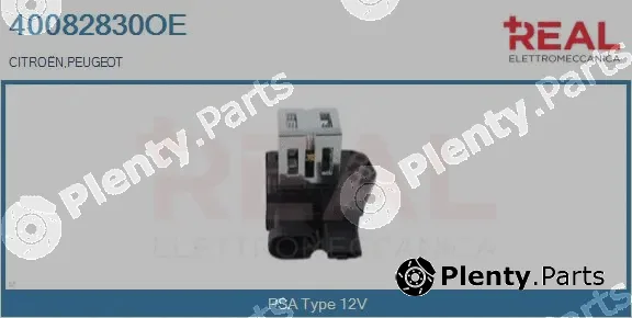 Real 40082830OE — Series resistor, electric motor (radiator fan)