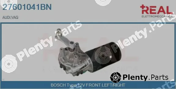 Real 27601041BN — Wiper Motor