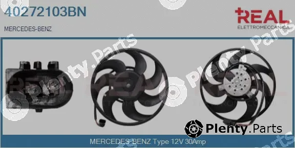 Real 40272103BN — Fan, engine cooling