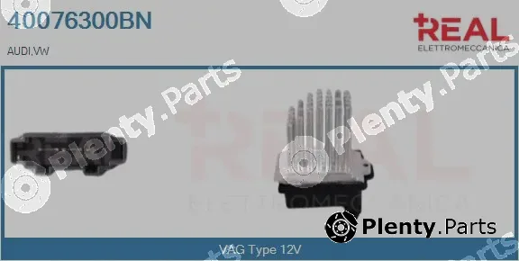 Real 40076300BN — Resistor, interior blower