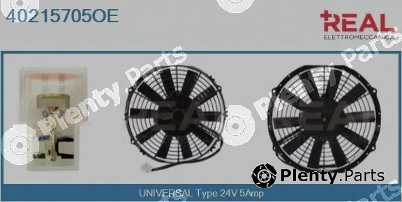 Real 40215705OE — Electric Motor, radiator fan