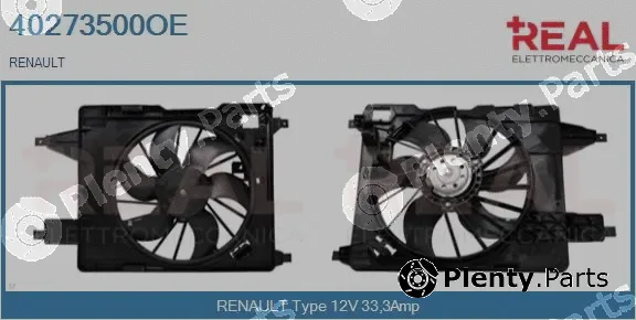 Real 40273500OE — Electric Motor, radiator fan