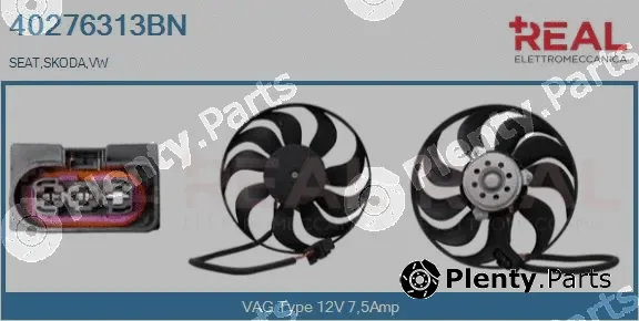 Real 40276313BN — Fan, engine cooling