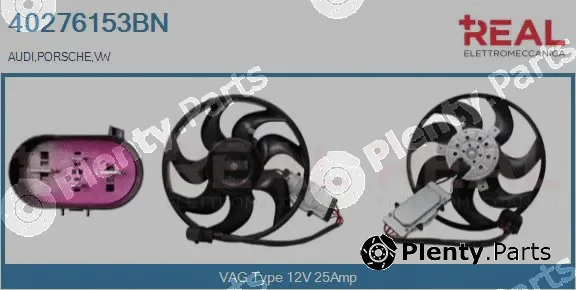 Real 40276153BN — Fan, engine cooling