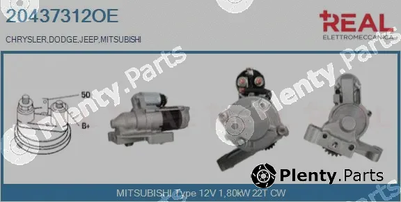 Real 20437312OE — Starter