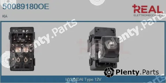 Real 50089180OE — Switch, window regulator
