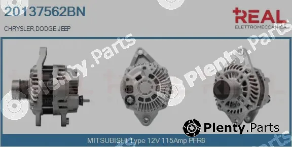 Real 20137562BN — Alternator