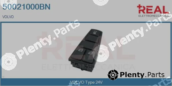 Real 50021000BN — Switch, window regulator