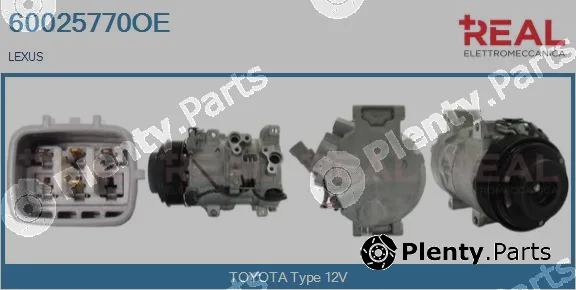 Real 60025770OE — Compressor, air conditioning