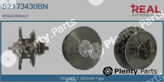 Real 52173430BN — Core assembly, turbocharger