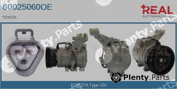 Real 60025060OE — Compressor, air conditioning