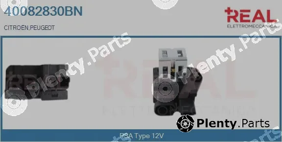 Real 40082830BN — Series resistor, electric motor (radiator fan)