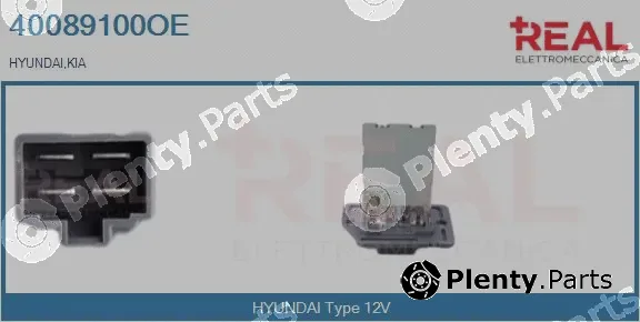 Real 40089100OE — Resistor, interior blower