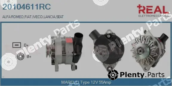 Real 20104611RC — Alternator