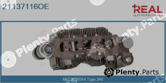 Real 21137116OE — Rectifier, alternator