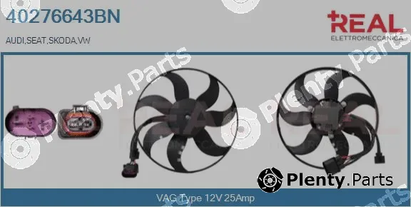 Real 40276643BN — Fan, engine cooling