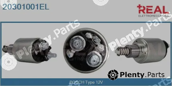 Real 20301001EL — Solenoid Switch, starter