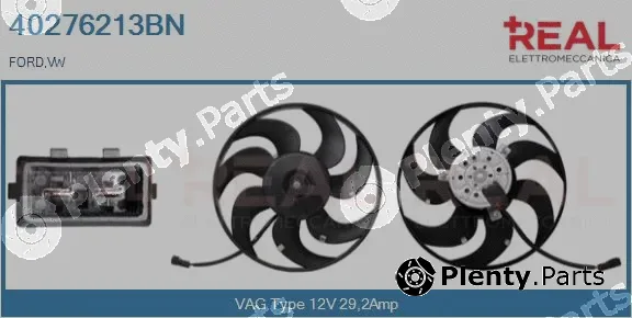 Real 40276213BN — Fan, engine cooling