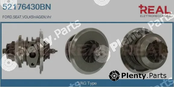 Real 52176430BN — Core assembly, turbocharger
