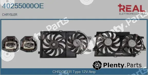 Real 40255000OE — Electric Motor, radiator fan