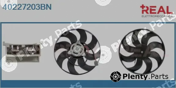 Real 40227203BN — Fan, engine cooling