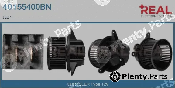 Real 40155400BN — Interior Blower