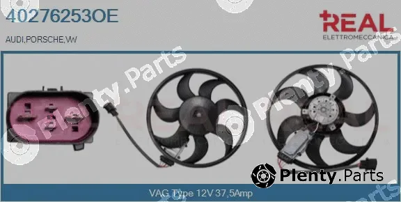 Real 40276253OE — Fan, engine cooling