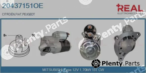 Real 20437151OE — Starter