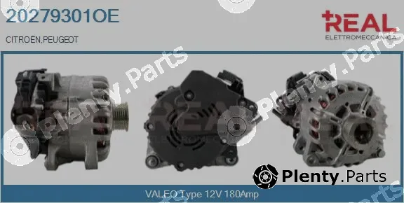 Real 20279301OE — Alternator, starter