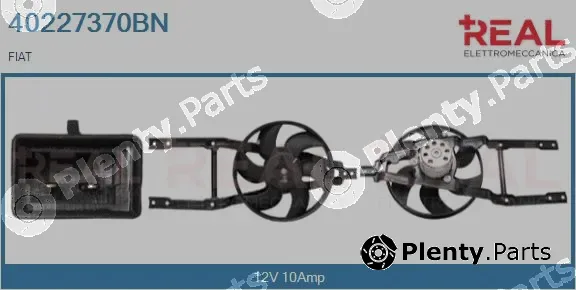 Real 40227370BN — Electric Motor, radiator fan