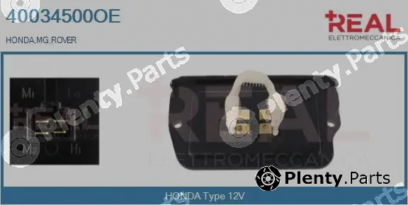 Real 40034500OE — Resistor, interior blower