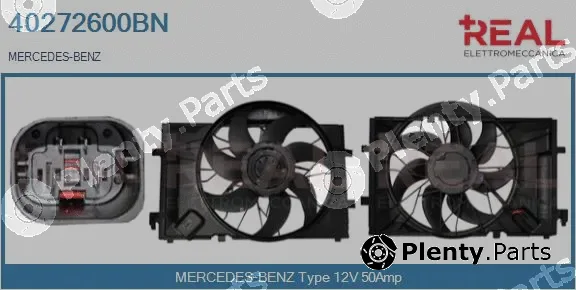 Real 40272600BN — Electric Motor, radiator fan