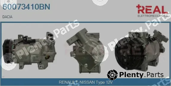 Real 60073410BN — Compressor, air conditioning