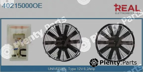 Real 40215000OE — Electric Motor, radiator fan