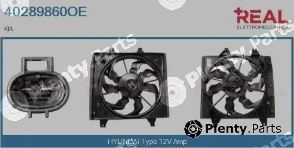 Real 40289860OE — Electric Motor, radiator fan