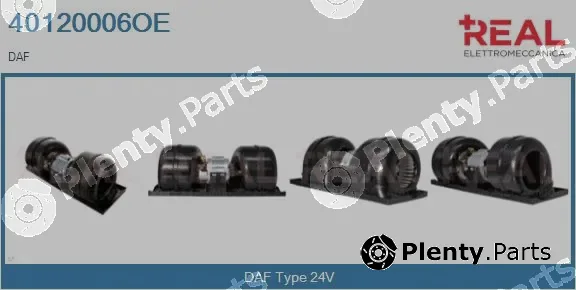 Real 40120006OE — Interior Blower