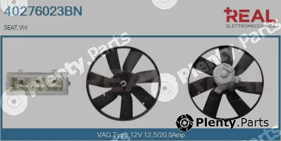 Real 40276023BN — Fan, engine cooling