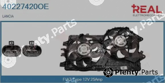 Real 40227420OE — Electric Motor, radiator fan